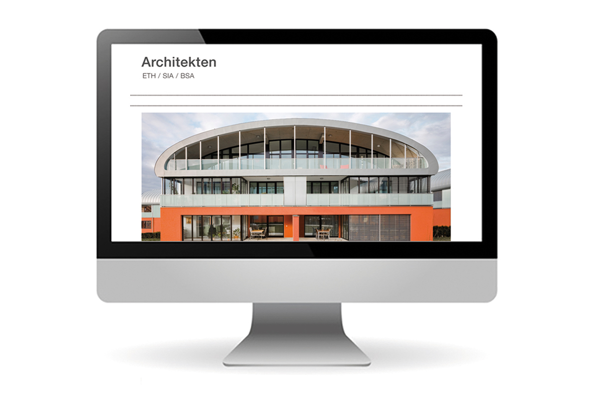 Architekturbüro mit neuem Internetauftritt